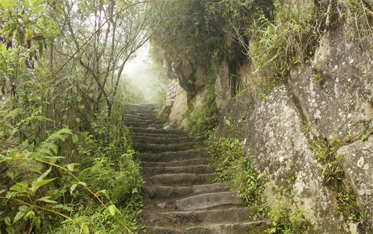 Escaleras al Machu Picchu