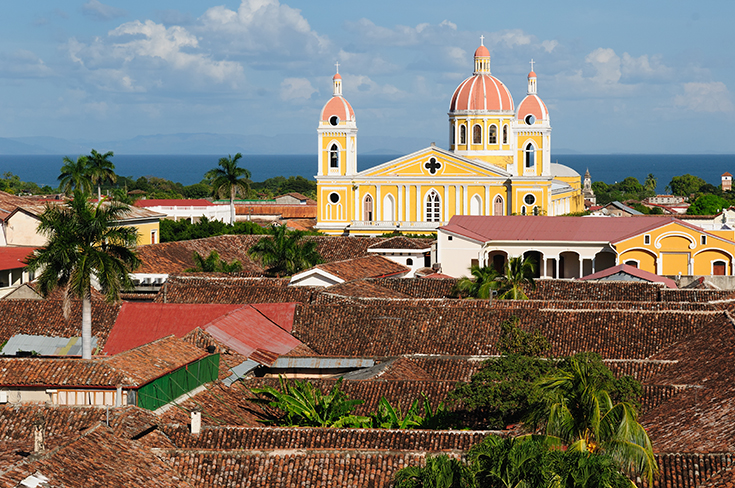 Vista de Granada, Nicaragua