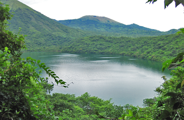 Laguna Asososca en Nicaragua