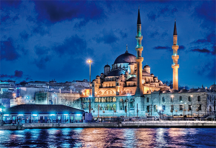 La Mezquita Azul, uno de los templos más importantes de Turquía 
